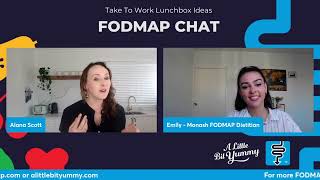 Take To Work Low FODMAP Lunch Ideas with Monash University [upl. by Anitra401]