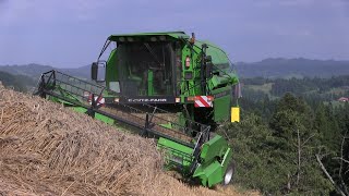 Dreschen extrem  Spezialdrescher DeutzFahr M3575  Extreme Combine Harvester  UltraHD [upl. by Deenya]