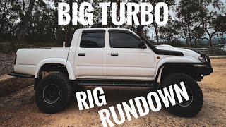 BIG TURBO HILUX BUILD [upl. by Kaine]