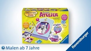 Ravensburger Malen nach Zahlen Fantastic Atelier [upl. by Nade]