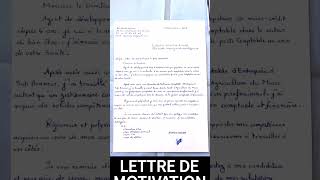 Rédiger une lettre de motivation en françaisOffre demploi [upl. by Alleinnad]