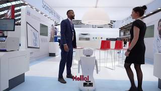 Meet our new Robot Colleague at ECCMID 2019 [upl. by Etnoved2]