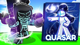 The NEW QUASAR ABILITY IS SUPER OVERPOWERED Roblox Blade Ball [upl. by Leler294]