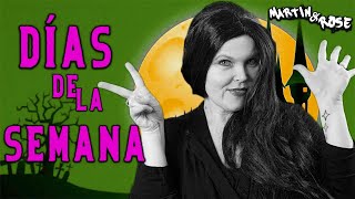 7 Days Of The Week Addams Family Parody in Spanish  Dias de la Semana with lyrics [upl. by Nickelsen]