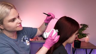 A Relaxing Real Person ASMR Hair amp Scalp Check [upl. by Xenophon]