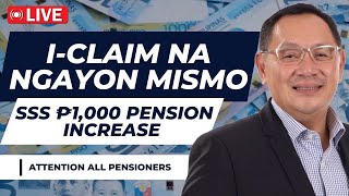 ICLAIM NYO NA SSS ₱1000 PENSION 2ND TRANCHE INCREASE [upl. by Inesita]