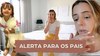 O PIOR PODERIA TER ACONTECIDO COM A NOSSA FILHA ðŸ˜¢ vlog do dia e bolo de baunilha perfeito [upl. by Truitt914]