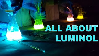 How Luminol Works Chemiluminescence [upl. by Ostraw]