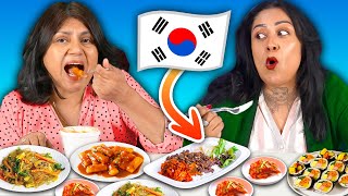 Mexican Moms Try Korean Food [upl. by Joaquin582]