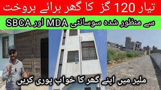 120 Yard house for sale Malir Karachi  House on Instalment in karachi  Leased Society in Karachi [upl. by Akenna]