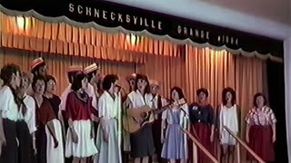 Schneck Family Singers 1990  Schnecksvilles 150th Anniversary  Lehigh County PA [upl. by Allerie]