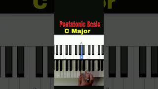 Piano Beginner Tips  Pentatonic Scale C Major [upl. by Ahsiekim]