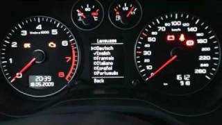 Audi A3 Driver Information System [upl. by Bunni]