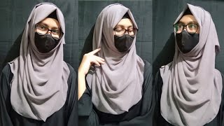 New Eid Special Hijab Tutorial With GlassesUnique Hijab Tutorial By Sabiha Fashionviral style [upl. by Oiramal]