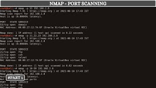 Nmap  Port Scanning  Part 1   தமிழில் [upl. by Blackington]