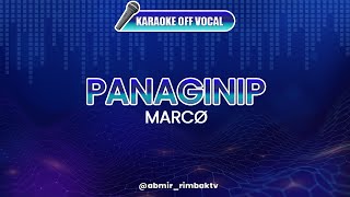 Panaginip  MarCø KARAOKE OFF VOCAL [upl. by Akemal531]