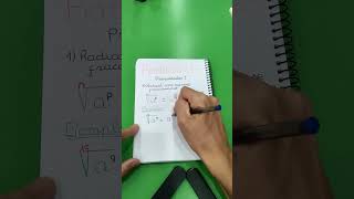 1 Propiedades de los radicales El exponente fraccionario 🧠⚠️🧮💯🙂⏱️🤯💪🔢 maths [upl. by Joashus]