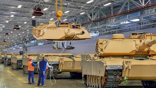 Inside Factory Rebuilding US Army’s Massive M1 Abrams [upl. by Dov]