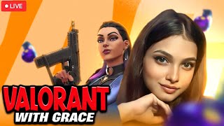 VALORANT protocol series 20 creator showdown and among us  Grace is live [upl. by Teador]