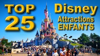 TOP 25 des Attractions Disneyland Paris à faire en Famille avec enfants Reportage de Ben Heine [upl. by Seditsira]