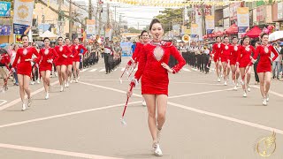 Peñafrancia Festival 2024 Civic Parade Band and Majorettes [upl. by Nnadroj]