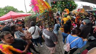 Chinelos en El Carnaval Yautepec Morelos 2024 [upl. by Grania]