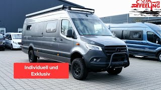 Neuer individueller premium Offroad Camper von TRM VAN auf Allrad Sprinter🔥Starker 4x4 OffroadVan 😎 [upl. by Niuqaoj781]