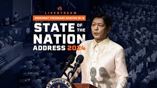 LIVESTREAM President Marcos Jr delivers third State of the Nation Address [upl. by Akerdal803]