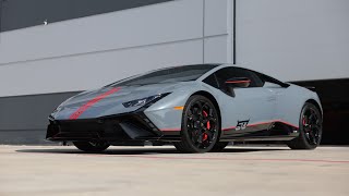 Lamborghini Huracan Tecnica 60th  Grigio Telesto  Full Wrap Ultimate  Veloce Autoworks  4K [upl. by Alwitt]