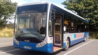 Richards Bros Optare Tempo X1200 YJ55 BKN HILL CLIMB [upl. by Victoir365]