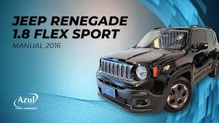 JEEP RENEGADE 18 FLEX SPORT MANUAL 2016 [upl. by Panaggio497]