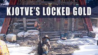 Assassins Creed Valhalla Kjotves Fortress locked house gold chest  A Cruel Destiny [upl. by Aiepoissac381]