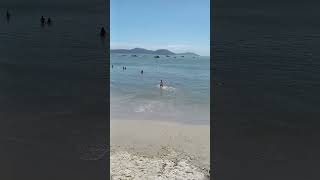 Em FLORIANÓPOLIS neste bonito sábado de sol e calor na belíssima PRAIA DOS INGLESES praia floripa [upl. by Lagiba]