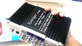 Amly mini Karaoke Kentiger HY 803 [upl. by Nikolas]