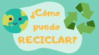 RECYCLAIRE APRENDE A RECICLAR  CUENTO PARA NIÑOS  ESPAÑOL [upl. by Arbma]