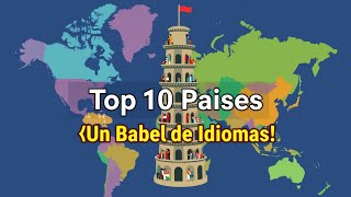 ¿Cuántos IDIOMAS hablas Estos PAÍSES te dejarán boquiabierto [upl. by Imorej]