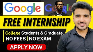 Google is Hiring Interns Google Free Internship 2024  Machine Learning Internship for Students [upl. by Suchta]