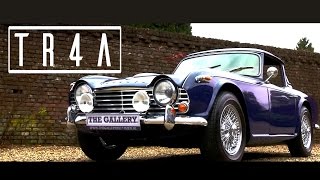 TRIUMPH TR4A 1964  Test drive in top gear  Engine sound  SCC TV [upl. by Esiuqram]