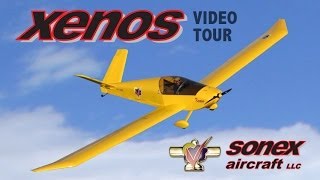 Xenos Motorglider Video Tour [upl. by Maude418]