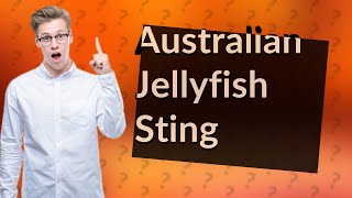 What is the most painful jellyfish sting [upl. by Virgina]