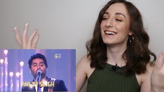 Arijit Singh Live at GIMA Awards 2017  REACTION [upl. by Eninnaej788]