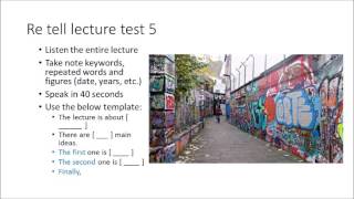 PTE Speaking  Retell Lecture METHOD with Jay [upl. by Einiffit]