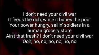 Guns N Roses Civil War Lyrics [upl. by Zoubek]