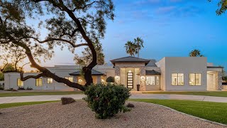 INSIDE A 4M Paradise Valley Luxury Home  Scottsdale Real Estate  Strietzel Brothers Tour [upl. by Babcock]