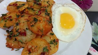 New style Garlic Butter Potato Snacks Recipe With Egg Its So Delicious Potato Chips Fries potato [upl. by Erinn806]