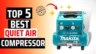 Best Quiet Air Compressors on Amazon 2024  Top 5 Best Quiet Air Compressors Review [upl. by Solram342]