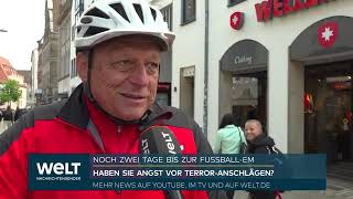 Das denken die Deutschen DEUTSCHLAND Angst vor Terror und Hooligans bei der FußballEM 2024 [upl. by Dinnie987]