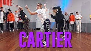 Dopebwoy quotCARTIERquot ft Chivv amp 3robi  Duc Anh Tran Choreography [upl. by Korns764]