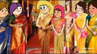 Wedding Reception  Galatta kalyanam part  62  Tweencraft  soniamahi [upl. by Hoban549]