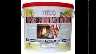 VITCAS Render and Heat Resistant Plaster  Plastering Around Fireplace [upl. by Eed834]